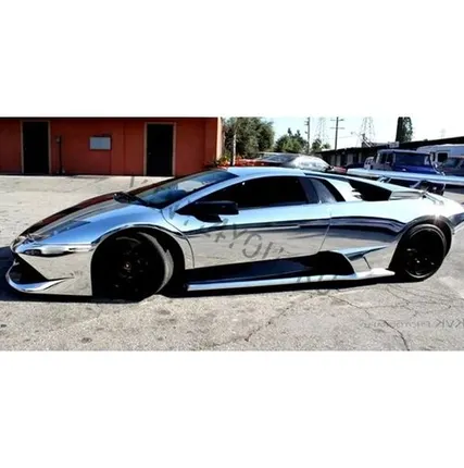 Фото №0 Пленка Хром серебро Nippon Carbide Hi-S Silver 1,37