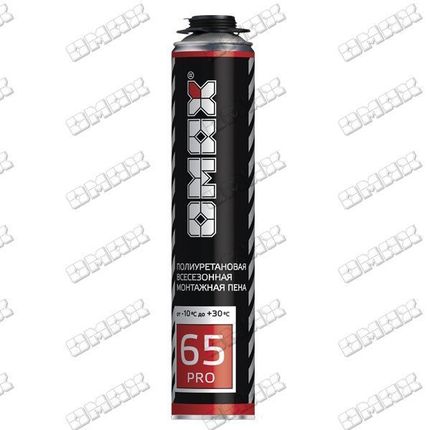 Фото №0 Пена монтажная Omax PRO65 всесезонная