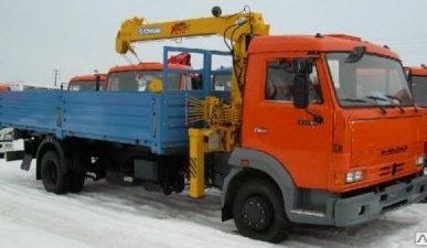фото Кран-манипулятор КМУ КАМАЗ 4308-1060+SOOSAN SCS333