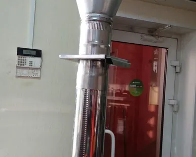 фото Дымоход для газового, твердотопливного котла из нержавейки от производителя