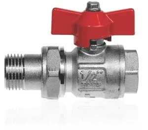 фото Кран шаровый с полусгоном (американкой) 3/4 бант MP-У