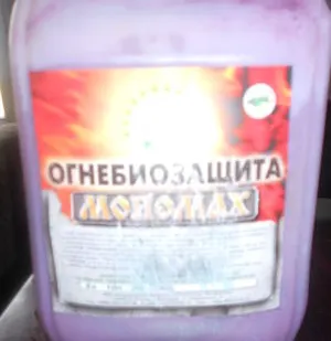 фото Огнебиозащита древесины Мономах 5 кг
