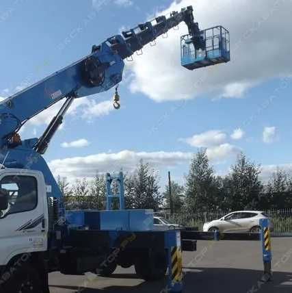 Фото №0 Аренда автовышки (автогидроподъемника) Dasan DAP 120, Уфа