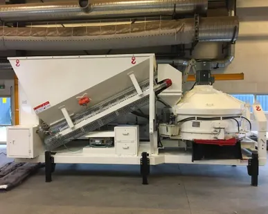 фото Мобильный бетонный завод  SUMAB C 15-1200