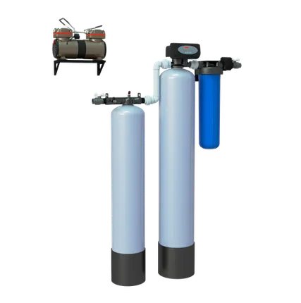 Фото №0 Комплексная система очистки воды MASTER 08-10 (auto), Потребители: до 4 человек, сброс 200л