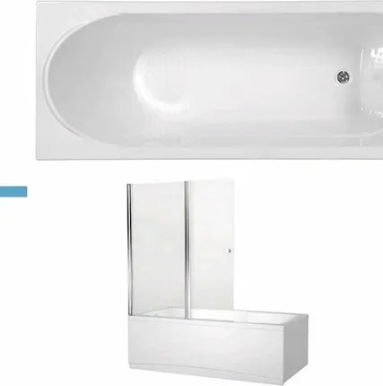 Фото №0 Акриловая ванна Aquanet West 170x70 (+ шторка Aquanet Alfa 4 NF6222-pivot)