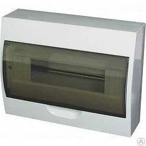 Фото №0 Щит навесной пластиковый ЩРн-П-12 IP41 ИЭК