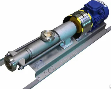 фото Насос пищевой Р12-ОНВФ-1 для труднотекучих продуктов