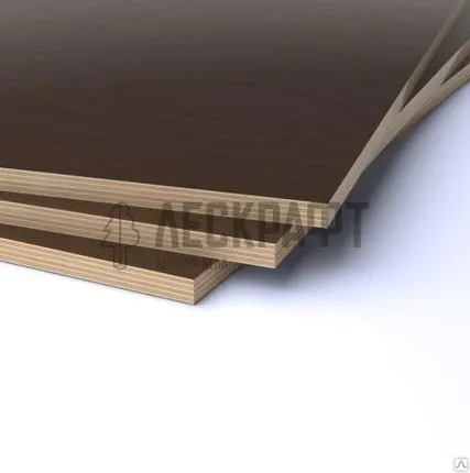 Фото №0 Фанера ФЛФ 18 * 1220 * 2440 мм сорт WBP, AA тополь SMARTPLEX Китай (1 шт =