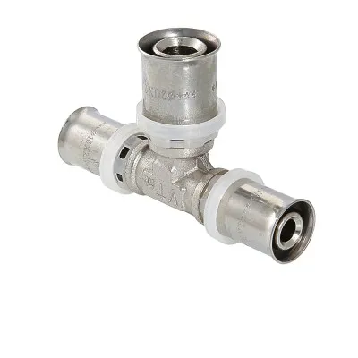 Фото №0 Тройник для металлополимерных труб пресс-фитинг-тройник 16" VTm.231