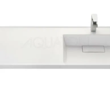 фото Раковина Акватон Лондри 120 1A72243KLH010 для установки над стиральной машиной правая