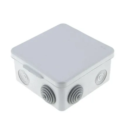 Фото №0 Коробка распаячная КМР-030-031 наружная с крышкой 80х80х50 АБС 7 мембранных вводов IP54 EKF plc-kmr-030-031