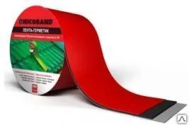 Фото №0 Самоклеящаяся герм.лента Nicoband 3 м*5 см (серебр, серый)* (24)