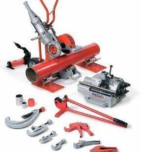 фото Инструменты для резки и подготовки труб RIDGID