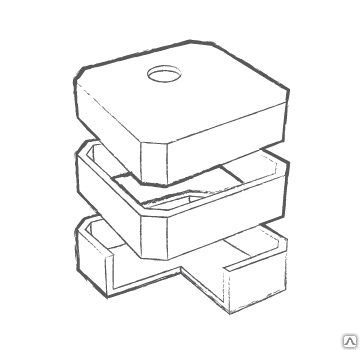 Фото №0 Кольцо тепловой камеры ТК 25-9 (2500*2500*900)