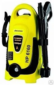 фото Мойка CHAMPION HP6160 (1,6кВт, 130бар, 6л/мин,8,6кг, 60С), HP6160 + подарок