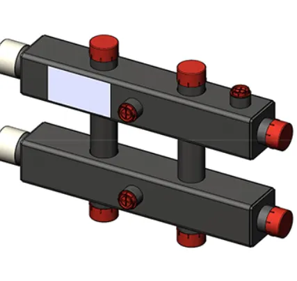 Фото №0 Гидравлический коллектор ZOTA горизонтальный, 3 контура