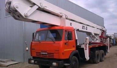 фото Услуга аренды автовышки