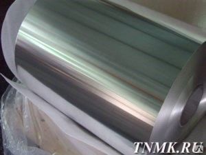фото Фольга нержавеющая 0.5х400 мм 12х18н10т