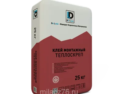 фото Клей монтажный Теплоскреп De Luxe 25  кг.