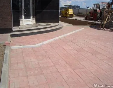 фото Установка бордюрного камня
