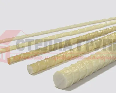 фото Композитная стеклопластиковая арматура d6 (аналог металлической d10 мм)