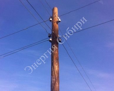 фото Демонтаж деревянных опор