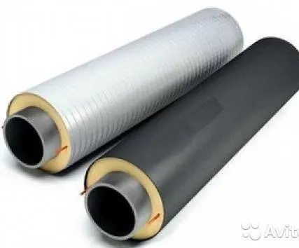 Фото №0 Труба ППУ теплогидроизолированная 25-530 мм с защитной оболочкой
