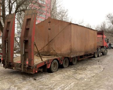 фото Услуги аренды трала.Перевозка гаражей
