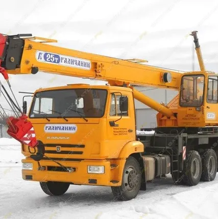 Фото №1 Аренда автокрана (автомобильного крана) Галичанин КС-55713-5В-4, Вологда