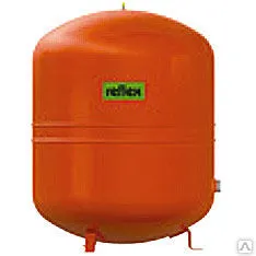 Фото №0 Мембранный бак Reflex NG 50 для отопления вертикальный (цвет красный)
