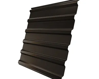 фото Профнастил МП-20 0,4 RR 32 темно-коричневый 2 м