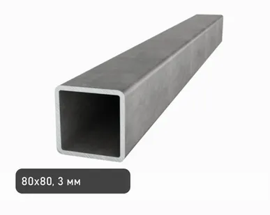 фото Труба профильная 80×80×3 мм