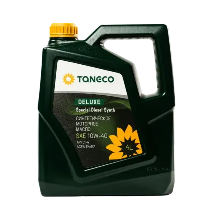 Фото №0 Масло моторное синтетическое TANECO Deluxe Special Diesel Synth 10W-40 4 л 10W-40