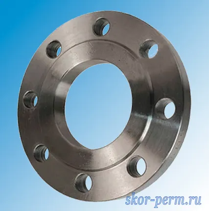 Фото №0 Фланец стальной плоский Dn100 Pn16