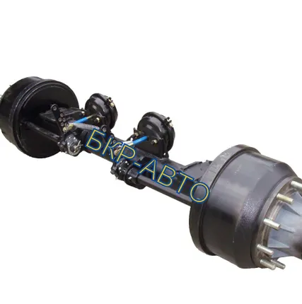 Фото №0 Ось в сборе (без шин и дисков) ЧМЗАП 9911-2410002-20