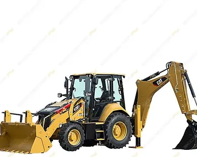 фото Аренда экскаватора-погрузчика Caterpillar 428, Санкт-Петербург