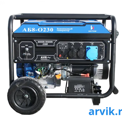 Фото №0 Бензиновый генератор АБ8-О230-ВМ121Э