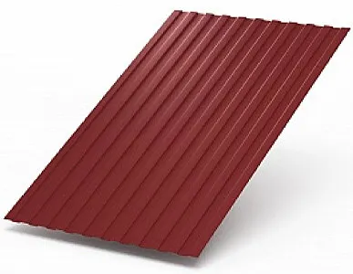 фото Профнастил С-8, ПЭ RAL 3011, 0.4, цена за м.кв