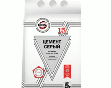 фото Цемент ЮНИС серый 5кг