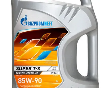 фото Масло трансмиссионное 5л Gazpromneft Super T-3 85w90 GL-5