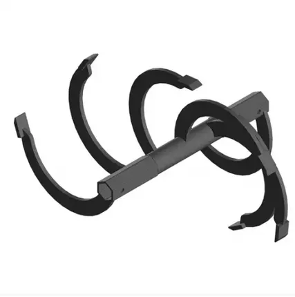 Фото №0 Фрезы спиральные вал S32, 470/400 мм (7 зубов) Forza ФМКС S 32.350.400