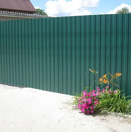 Фото №0 Забор для дома