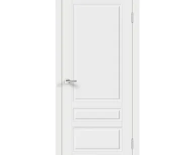 фото дверь межкомнатная эмаль scandi глухое 3p без притвора белый, 900х2000