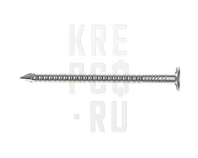 фото Гвозди ершеные оцинкованные noname Гвоздь ершёный 4,2*70 мм черт.7811-7120 оцинкованный