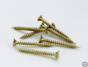 Фото №0 Шуруп универсальный желтый цинк 5х60