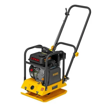 Фото №0 Виброплита бензиновая VC-12, 12 кН, 45*35 см, 196 см3 Denzel