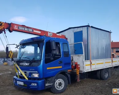 фото Манипуляторы в аренду, с грузоподъемностью стрелы 3, 5, 7, 10, 15 тонн