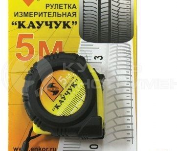 фото Рулетка 5м "Каучук"Энкор 14207 Энкор
