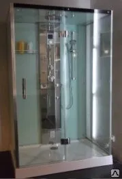 фото Гидросауна серая 1480x1480x2200мм